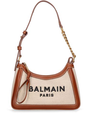 B-army Canvas & Leather Shoulder Bag - BALMAIN - Modalova