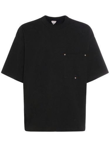 Heavy Cotton Jersey T-shirt - BOTTEGA VENETA - Modalova