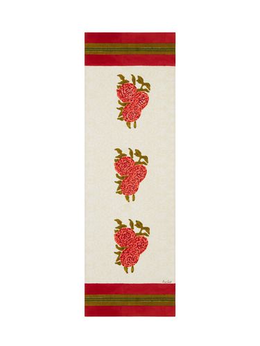 Runner Leopard Bouquet Red - LISA CORTI - Modalova