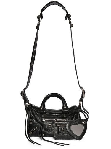 Bolso Mini Duffle Le Cagole De Piel - BALENCIAGA - Modalova