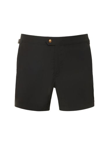 Bañador Shorts De Popelina Estampado - TOM FORD - Modalova