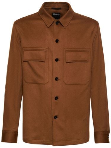 Pure Cashmere Overshirt - ZEGNA - Modalova