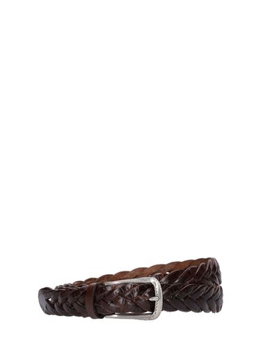 Leather Belt - BRUNELLO CUCINELLI - Modalova