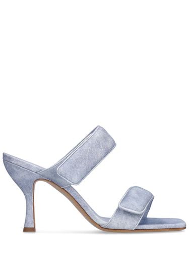 Mm Denim High Heel Sandals - GIA BORGHINI - Modalova