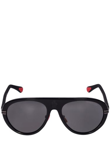 Navigaze Bold Aviator Sunglasses - MONCLER - Modalova