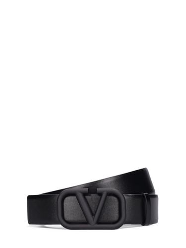 Mm Vlogo Signature Belt - VALENTINO GARAVANI - Modalova