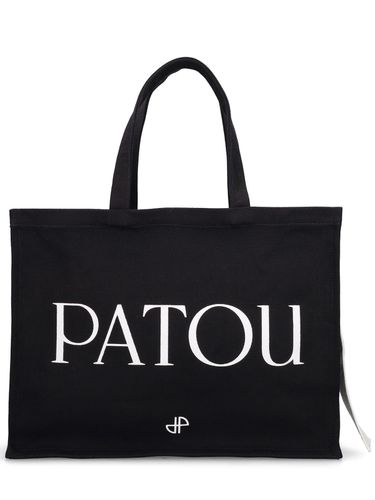 Bolso Tote Grande Patou De Lona - PATOU - Modalova