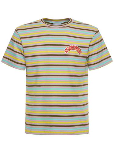 Striped Bowling Cotton T-shirt - BLUEMARBLE - Modalova