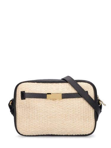 New York Raffia & Leather Crossbody Bag - DEMELLIER - Modalova