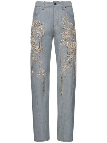 Easton Embellished Mid Rise Jeans - ET OCHS - Modalova