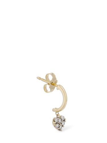 Pendientes De Oro 18kt Y Diamantes - BLISS - Modalova