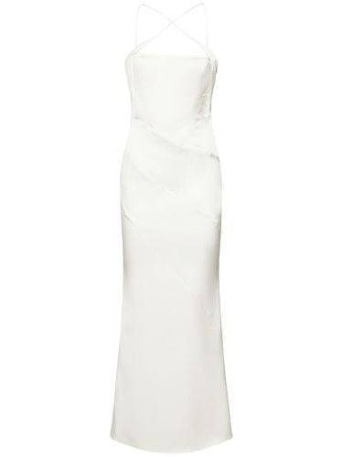 Esteli Satin Corset Midi Dress - 16ARLINGTON - Modalova