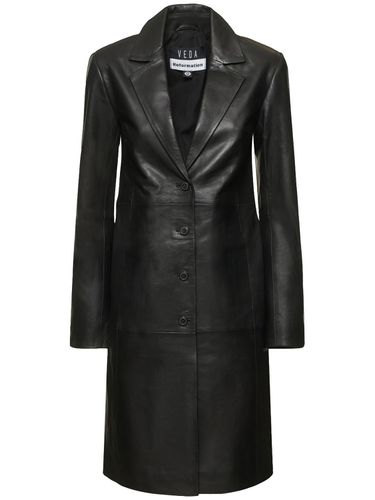 Trenchcoat Aus Leder „veda Crosby“ - REFORMATION - Modalova