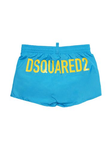 Badeshorts Aus Nylon Mit Logodruck - DSQUARED2 - Modalova