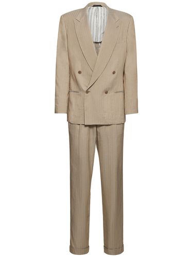 Heritage Viscose Blend Suit - GIORGIO ARMANI - Modalova