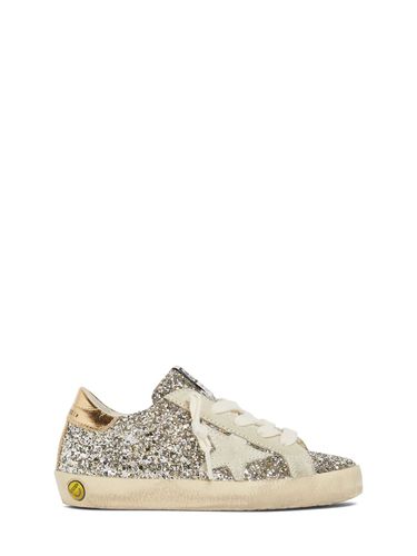 Sneakers Super-star Glitter Con Cordones - GOLDEN GOOSE - Modalova