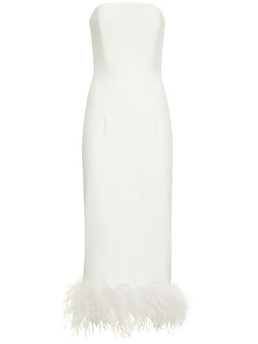 Minelli Crepe & Feathers Long Dress - 16ARLINGTON - Modalova