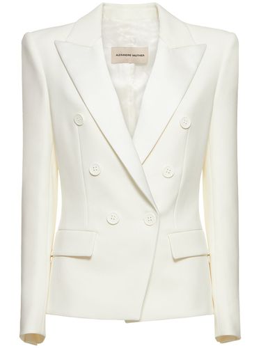 Chaqueta Esmoquin De Lana Grain De Poudre - ALEXANDRE VAUTHIER - Modalova