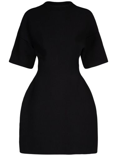 Liight Compact Viscose Dress - BALENCIAGA - Modalova