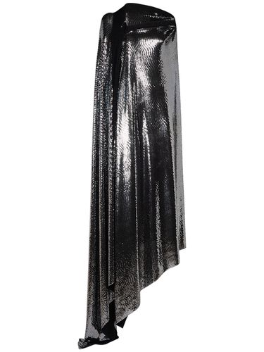 Metallic Jersey Gown - BALENCIAGA - Modalova