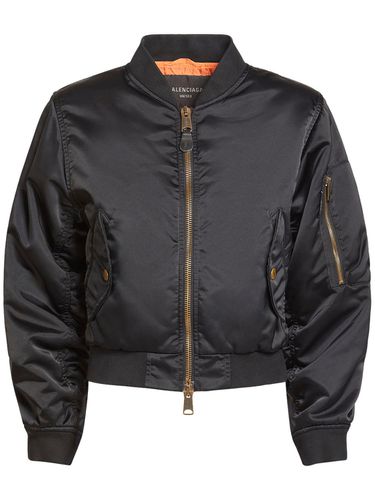 Chaqueta Bomber De Nylon - BALENCIAGA - Modalova