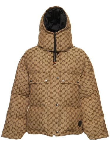 Chaqueta De Plumas De Algodón - GUCCI - Modalova