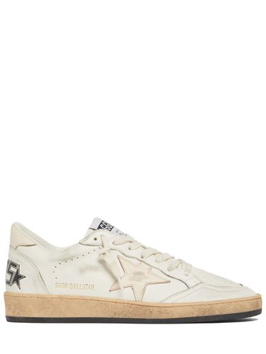 Mm Hohe Ledersneakers „ball Star“ - GOLDEN GOOSE - Modalova