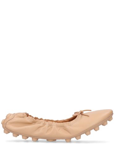 Mm Ballerina Des Gommini Leather Flats - TOD'S - Modalova