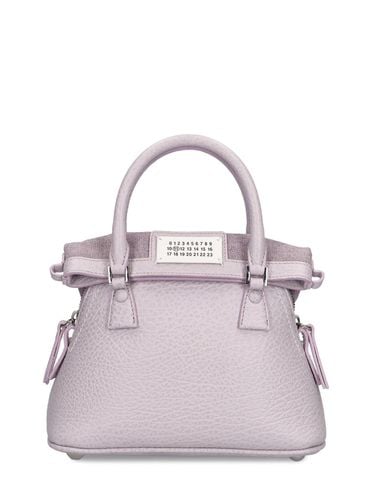 Borsa Micro 5ac In Pelle Martellata - MAISON MARGIELA - Modalova