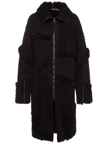 Langer Mantel Aus Shearling - TOM FORD - Modalova