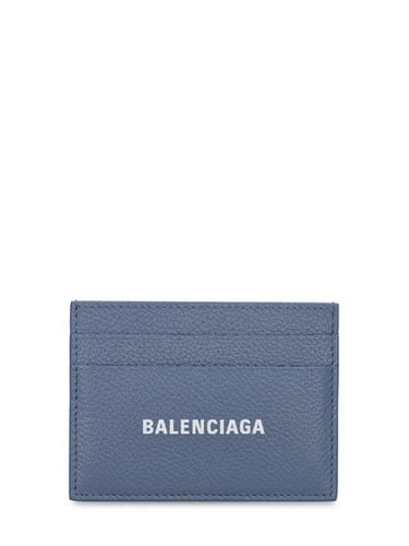 Porta Carte Di Credito In Pelle - BALENCIAGA - Modalova