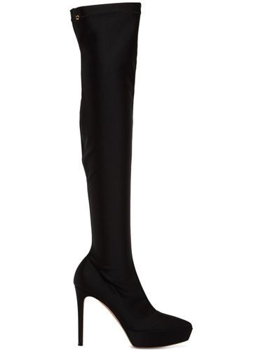 Mm Hohe Overkneestiefel Aus Stretch-lycra - GIANVITO ROSSI - Modalova