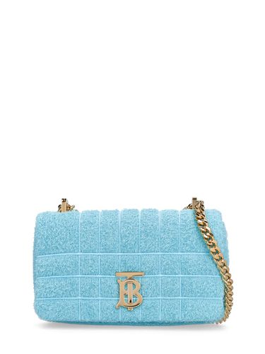 Mini Lola Quilted Cotton Shoulder Bag - BURBERRY - Modalova