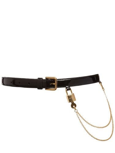 Patent Leather Belt - DOLCE & GABBANA - Modalova