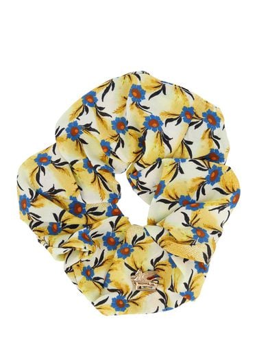 Printed Silk Scrunchie - ETRO - Modalova