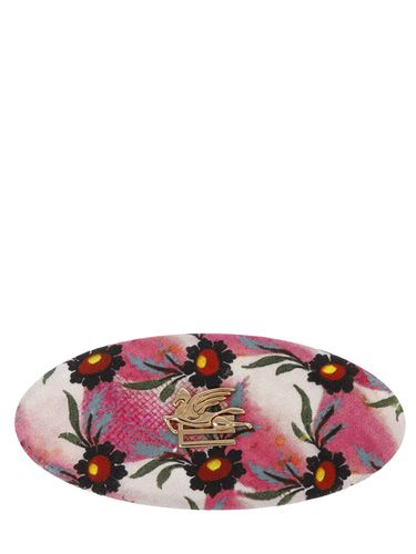 Oval Silk Hair Clip - ETRO - Modalova