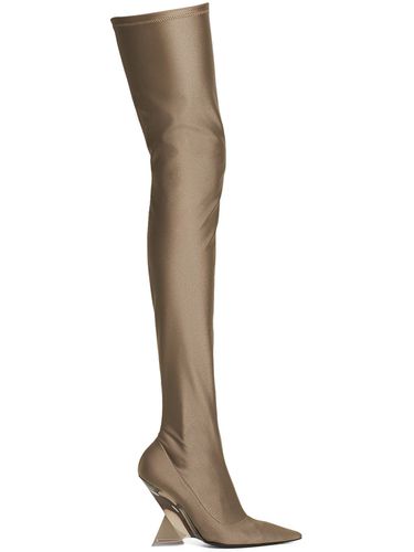 Mm Cheope Lycra Over-the-knee Boots - THE ATTICO - Modalova