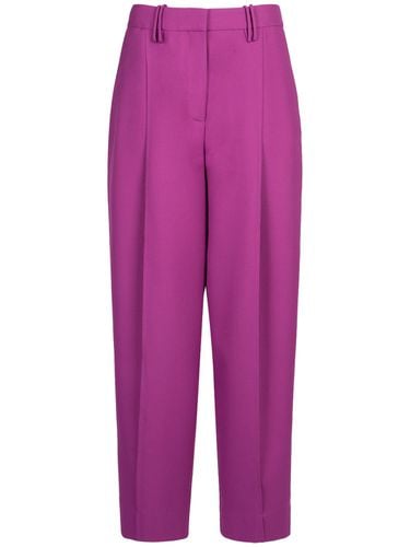 Summer Relaxed Fit Pleated Pants - GANNI - Modalova