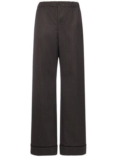 Pantalones De Lana - BOTTEGA VENETA - Modalova