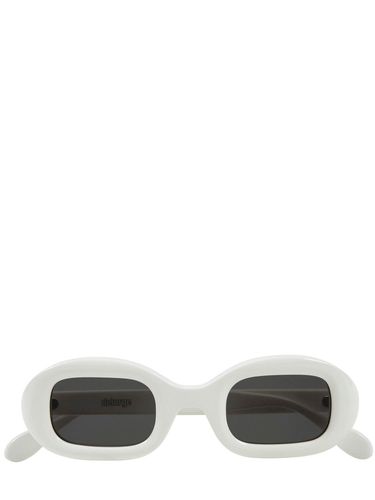 Flow Oval Acetate Sunglasses - DELARGE - Modalova