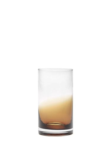 Set Of 4 Amber Zuma Glass Tumblers - SERAX - Modalova