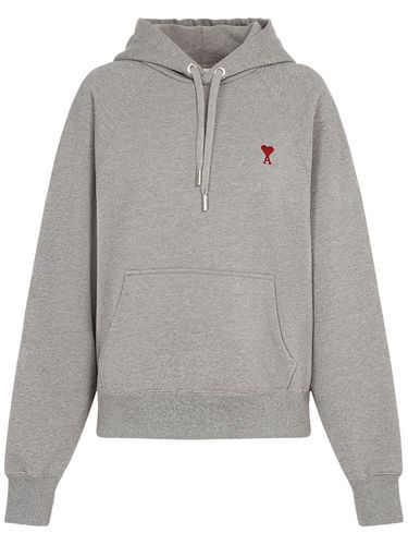 Sudadera De Algodón - AMI PARIS - Modalova