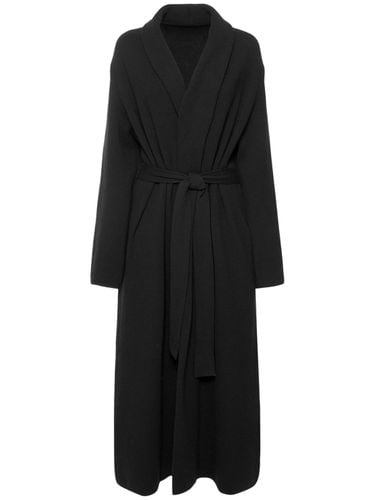 Sissi Belted Wool Coat - ANNAGRETA - Modalova