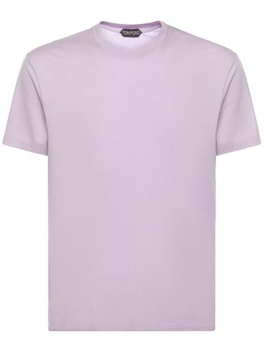 Camiseta De Algodón - TOM FORD - Modalova