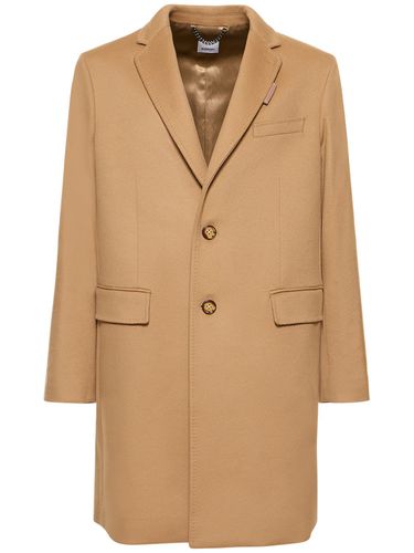 Callen Mid Length Wool Blend Coat - BURBERRY - Modalova