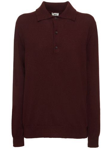 Niccolò Cashmere Polo Shirt - ANNAGRETA - Modalova