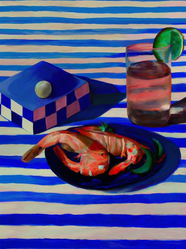 Kunstdruck „shrimp & Stripes“ - PAPER COLLECTIVE - Modalova