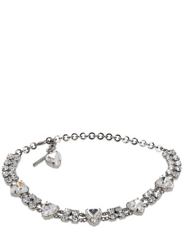 Crystal Heart Choker - ALESSANDRA RICH - Modalova