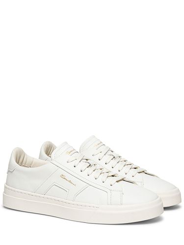 Logo Low Top Sneakers - SANTONI - Modalova