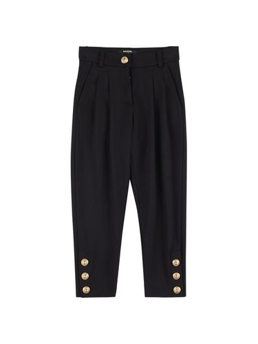 Pantalones De Mezcla De Viscosa - BALMAIN - Modalova